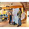 Whiteboard Sigel Business meet up, Metall weiß lackiert, magnethaftend, mobil, B 900 x H 1800 mm
