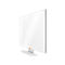 Whiteboard Widescreen nobo - aluminium frame - Nano Clean oppervlak - B 890 x H 500 mm - met opbergbak