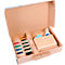 Whiteboard Zubehör Set Legamaster WOODEN, 17-teilig, für magnethaftende & beschriftbare Whiteboards, FSC®-zertifiziertes Buchen-Naturholz