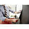 Whiteboardfolie Post-it® Flex Write Surface, zelfklevend, beschrijfbaar, microvezeldoek &amp; sprayflacon, 1 vel op rol, B 1220 x H 2240 mm, wit
