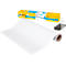 Whiteboardfolie Post-it® Flex Write Surface, zelfklevend, beschrijfbaar, microvezeldoek &amp; sprayflacon, 1 vel op rol, B 914 x H 1220 mm, wit