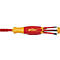 Wiha Bit-Set, 6-teilig, Schlitz, Pozidriv, Slimbit, inkl. Magazinbithalter
