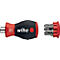Wiha Bit-Set Stubby, Sternprofil, Aufbew. Kunststoffbeutel, 7-teilig, inkl. Magazinbithalter