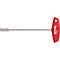 WIHA Sechskantsteckschlüssel 336 Modell 00971, SW 8 mm, Klingen-L. 125 mm, CV-Stahl, glanzvernickelt, Innenbohrung