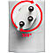 Winkeladapter brennenstuhl® cleverLINE, um 300° drehbar, IP20, L 60 x B 65 x T 42 mm, Kunststoff, weiss