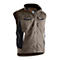 Winterweste Jobman 7517 PRACTICAL, gefüttert, khaki, Polyester I Baumwolle, XXL