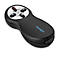 Wireless Presenter Kensington 33374EU, pointeur laser rouge classe 2, portée jusqu'à 20 m, 4 touches, récepteur USB, noir-argenté, piles incluses