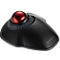 Wireless Trackball Kensington Orbit, mit Scroll-Ring, für Links- und Rechtshänder, 2.4 GHz & Bluetooth, B 140 x T 155 x H 82 mm, schwarz
