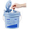 Wischtücher Kimberly Clark WypAll® Wettask™ Low Lint, für Reinigungsmittel, saugfähig & reißfest, 6 Rollen je 120 Tücher, L 305 x B 150 mm, weiß