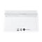 Witte enveloppen, 110 x 220 mm (DL), 80 g/m², met lijmsluiting, gerecycled papier, zonder venster, 250 stuks