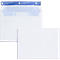 Witte enveloppen. 114 x 162 mm (C6), 100 g/m²,zonder venster, 500 stuks