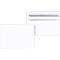 Witte enveloppen 114 x 162 mm (C6), 75 g/m² zonder venster, zelfklevend, pak van 1000 stuks