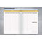 Wochenkalender Sigel Linescape 2026 DE L2605, A5, 176 Seiten, 53 Wochen, 2 Seiten für je 1 Woche, FSC®-Papier/Kunststoff, braun-gelb