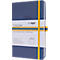 Wochenkalender Sigel Linescape 2026 DE L2606, A5, 176 Seiten, 53 Wochen, 2 Seiten für je 1 Woche, FSC®-Papier/Kunststoff, blau-gelb