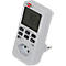 Wochenzeitschaltuhr brennenstuhl® Comfort-Line, digital, 12/24 h Format, 10 Programme, extragrosses Display, IP20, inkl. Akku, weiss