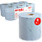WYPALL* poetsdoek L-10 EXTRA centrale afwikkeling RCS, van Airflexmateriaal, 3150 doeken, 1-laags, blauw