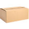 Xenial Faltkartons, 1-wellig, L 290 x B 420 x H 190 mm, bis 20 kg, braun, 20 Stück