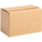 Xenial vouwdozen, 1-wand, L 140 x B 238 x H 147 mm, tot 20 kg, bruin, 20 stuks