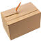 Xenial vouwdozen, 1-wand, L 140 x B 238 x H 147 mm, tot 20 kg, bruin, 20 stuks
