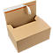 Xenial vouwdozen, 1-wand, L 236 x B 326 x H 140 mm, tot 20 kg, bruin, 20 stuks