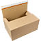 Xenial vouwdozen, 1-wand, L 288 x B 473 x H 197 mm, tot 20 kg, bruin, 20 stuks