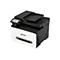 Kompakter Xerox C305 Multifunktionsdrucker in Schwarz und Weiß mit Touchscreen-Display auf weißem Hintergrund.