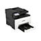 Xerox C305 Multifunktionsdrucker in Schwarz-Weiß mit ausgefahrenem Papierfach vor weißem Hintergrund.