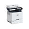 WeiÃŸ-schwarzer Xerox-Multifunktionsdrucker mit Touchscreen. Aufdruck Xerox.