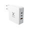 xtorm Volt XAT140 - Netzteil - GaN - 140 Watt - PD, QC 3.0 - 3 Ausgabeanschlussstellen (USB, 24 pin USB-C)