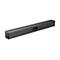Dunkelgraue Soundbar mit ovalem Kameramodul, Yealink-Schriftzug. Auf weißem Hintergrund.
