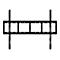 Yealink MB-WallMount-860 - Befestigungskit (Wandmontage) - für interaktives flaches Paneel - Bildschirmgröße: 218.4 cm (86')