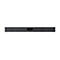 Dunkelgraue Videokonferenz-Soundbar mit drei Objektiven und Yealink-Logo, vor weißem Hintergrund.