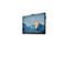 Ein Yealink MeetingBoard mit Berg-Hintergrundbild, Uhrzeit 09:28 und App-Icons auf weißem Hintergrund.