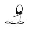 Yealink UH34 Lite Dual - Headset - On-Ear - kabelgebunden - USB - Schwarz