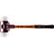 Zacht beklede hamer SIMPLEX L.405mm kop d.60mm medium HO