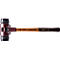 Zacht beklede hamer SIMPLEX L.405mm kop d.60mm medium HO