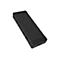 Un hub rectangulaire noir avec ports et logo sur fond blanc.