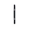 Ein schwarzes iPad mit Stifthalter und Stift, seitlich betrachtet.