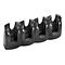 Zebra 4-Slot Charge Only Cradle Kit - Handgerät-Ladeständer und Netzteil
