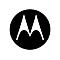 Logo Motorola : « M » blanc dans un cercle noir.