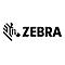 Das schwarze Logo des Unternehmens Zebra besteht aus einem stilisierten Zebra-Kopf links und dem Schriftzug Zebra rechts.