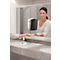 Zeep- en ontsmettingsdispenser Rubbermaid AutoFoam, sensorgestuurd, 500 ml, L 140 x B 133 x H 253 mm, kunststof, zwart/chroom
