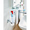 Zeepdispenserset tesa Smooz, 200 ml, navulbaar, innovatieve kleefoplossing, verchroomd