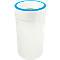 Zelfblussende afvalverzamelaar, 60 liter, wit/blauw