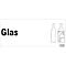 Zelfklevende etiketten 'Glas'