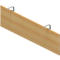 Zichtscherm ARLON OFFICE, 1400 mm, beukenpatroon