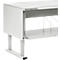 Zijbeschermplaten voor Treston QuatreX 750 mm, ESD geleidend, B 62 x D 748 x H 504 mm, lichtgrijs RAL 7035, 2 stuks