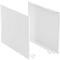 Zijbeschermplaten voor Treston QuatreX 900 mm, ESD geleidend, B 62 x D 898 x H 504 mm, lichtgrijs RAL 7035, 2 stuks