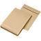 Zijvouwzakjes, 40 mm, klevend, C4, 130 g/m², 100 stuks, bruin