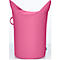 Zipfel poef WERTHER, outdoorstof, zithoogte 500 mm, incl. greeplus, roze